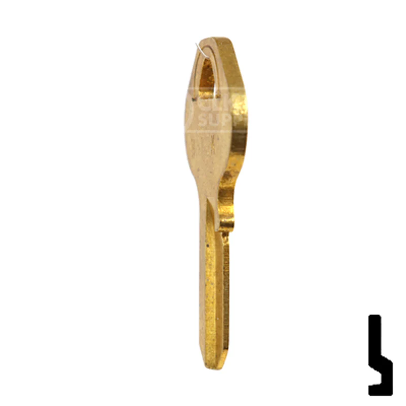 Uncut Key Blank | Master Padlock | BD52K - Image 8