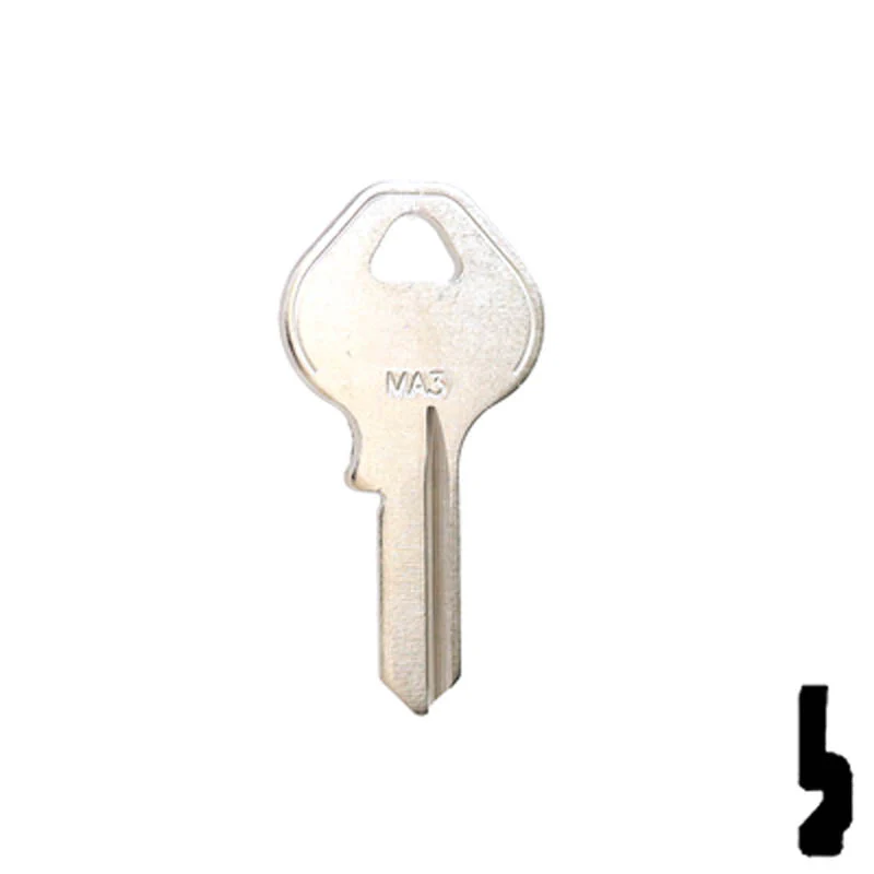 Uncut Key Blank | Master Padlock | MA3 - Image 2