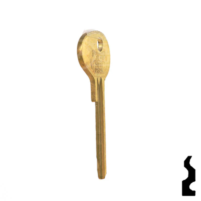 Uncut Key Blank | Mazda | DAT-11D, DA20 - Image 18