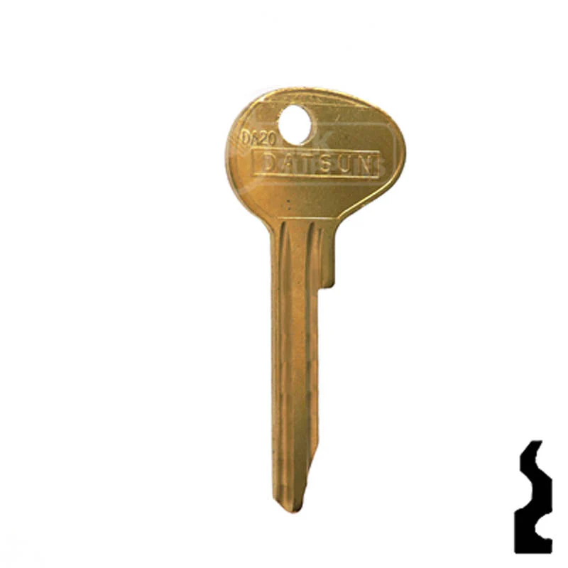 Uncut Key Blank | Mazda | DAT-11D, DA20 - Image 3