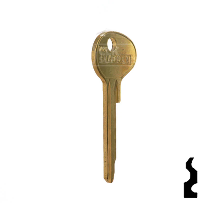 Uncut Key Blank | Mazda | DAT-11D, DA20 - Image 5