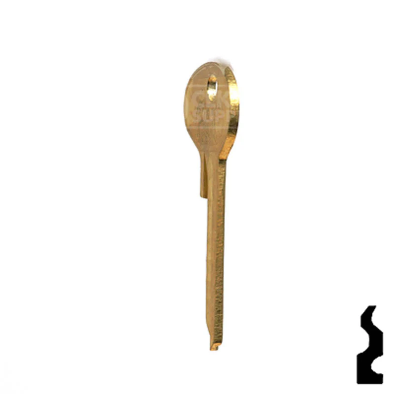 Uncut Key Blank | Mazda | DAT-11D, DA20 - Image 9