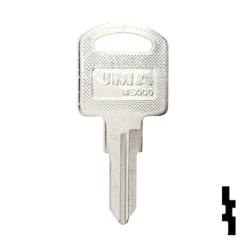 Uncut Key Blank | Mazda | MZ-1 - Image 2