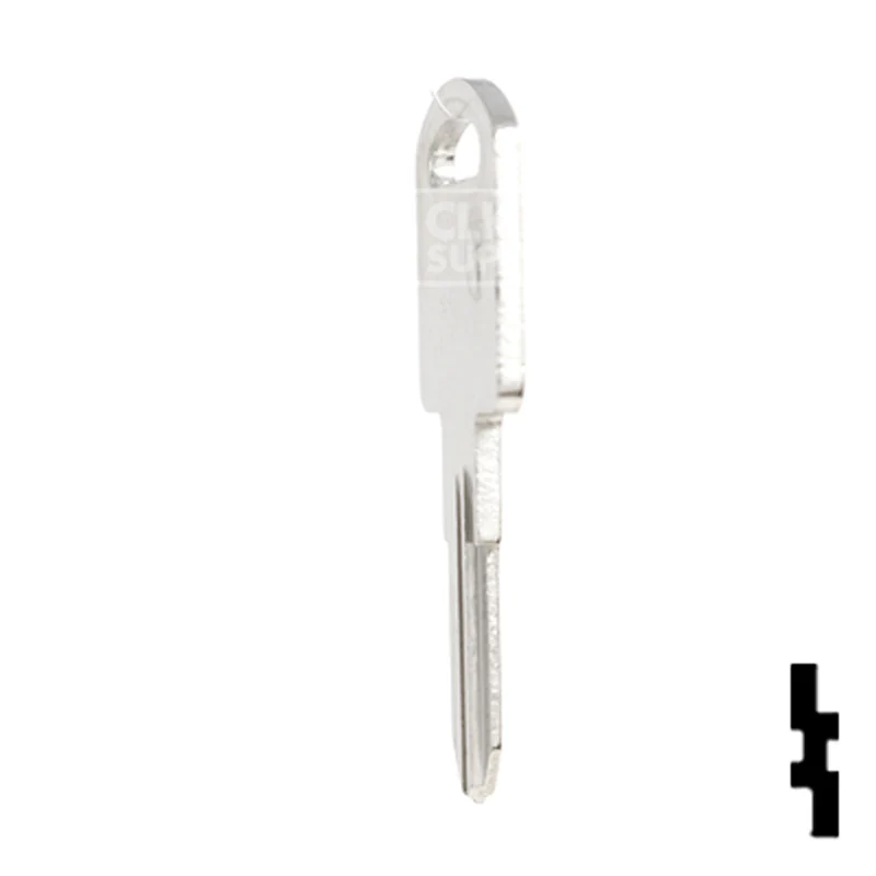 Uncut Key Blank | Mazda | MZ-1 - Image 8
