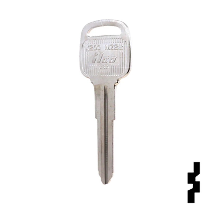 Uncut Key Blank | Mazda Valet | X200, MZ22 - Image 23