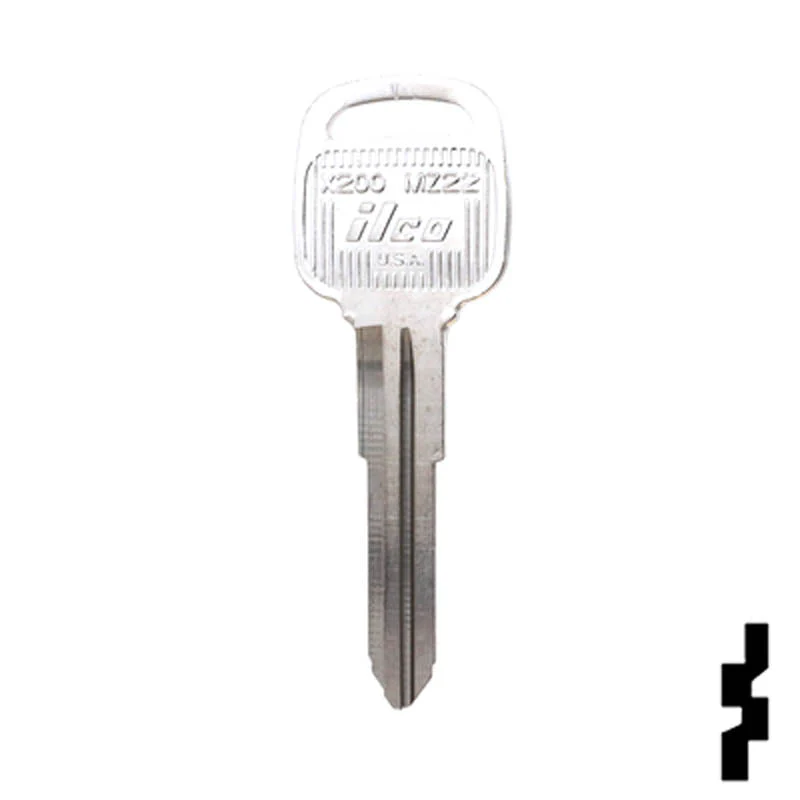 Uncut Key Blank | Mazda Valet | X200, MZ22 - Image 24