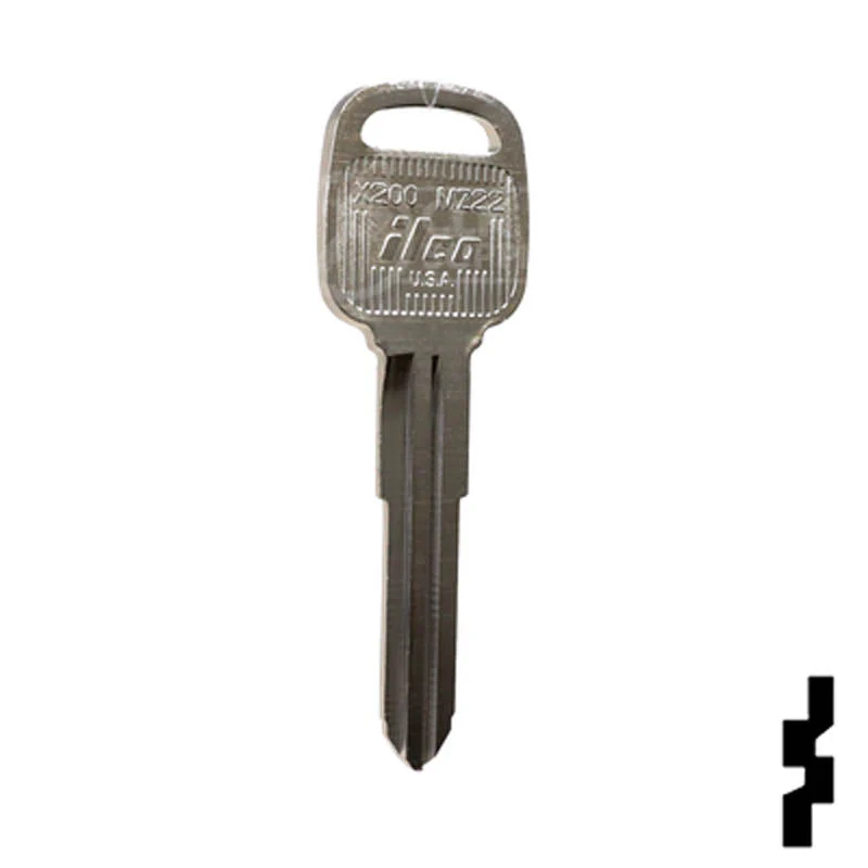 Uncut Key Blank | Mazda Valet | X200, MZ22 - Image 3