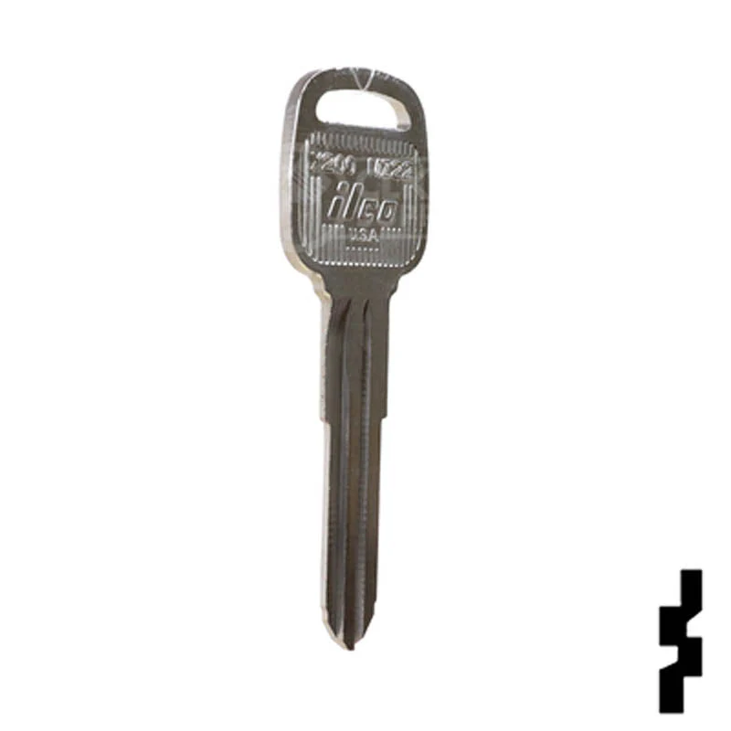 Uncut Key Blank | Mazda Valet | X200, MZ22 - Image 4