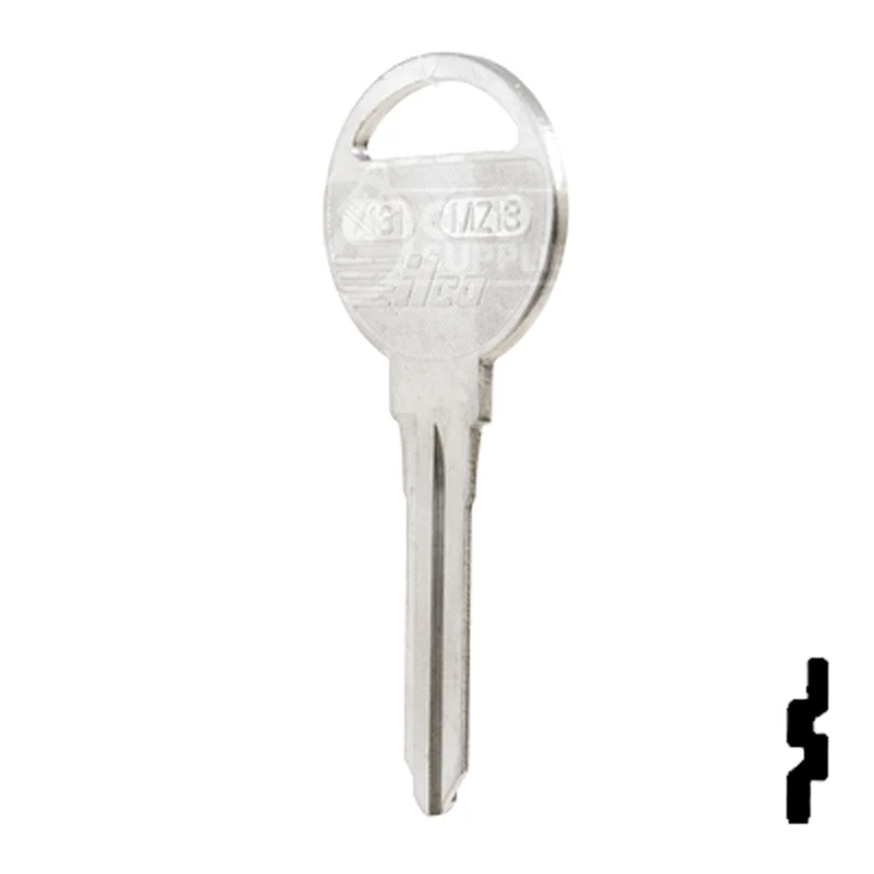 Uncut Key Blank | Mazda | X131, MZ13 - Image 22
