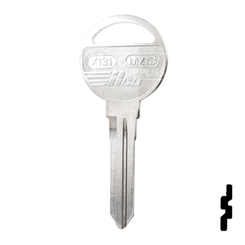 Uncut Key Blank | Mazda | X131, MZ13 - Image 24