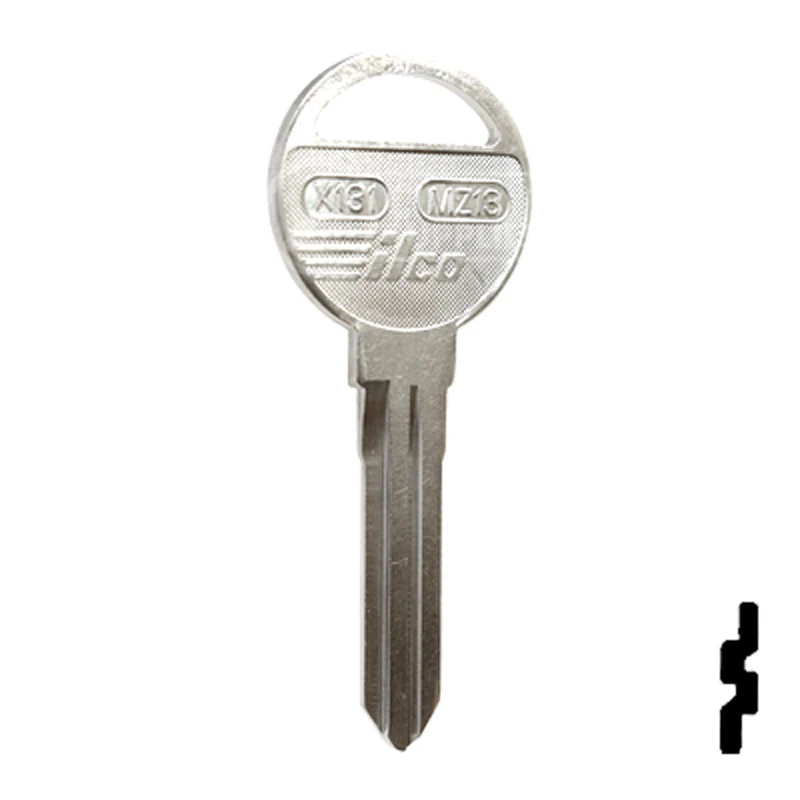 Uncut Key Blank | Mazda | X131, MZ13 - Image 3