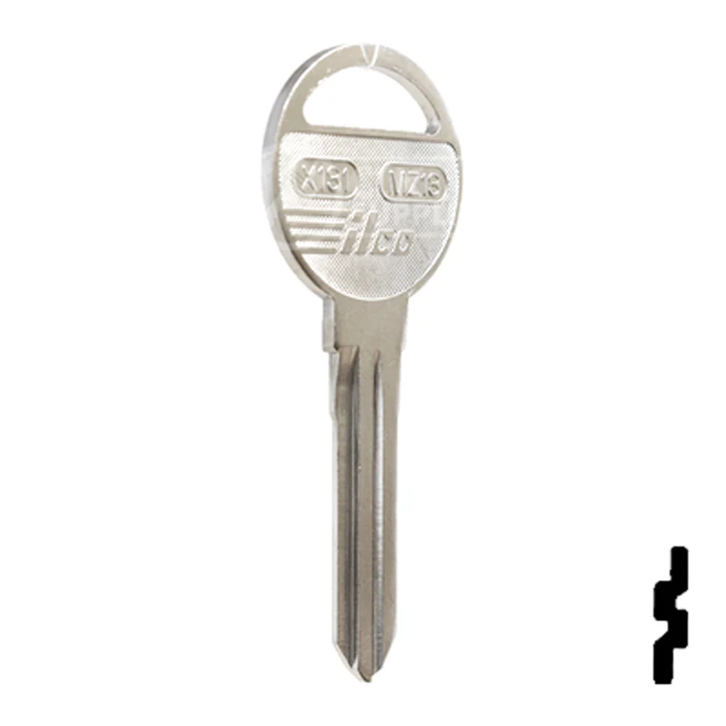 Uncut Key Blank | Mazda | X131, MZ13 - Image 4