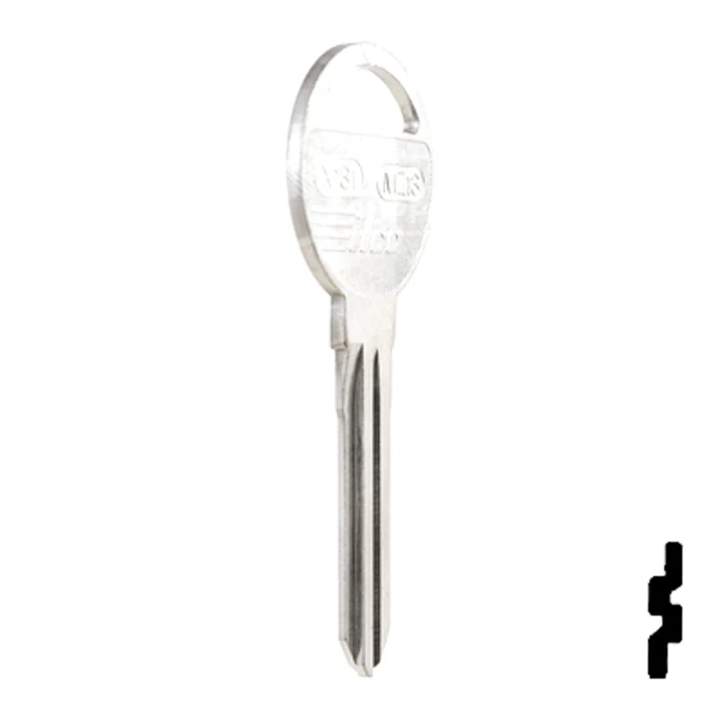 Uncut Key Blank | Mazda | X131, MZ13 - Image 5