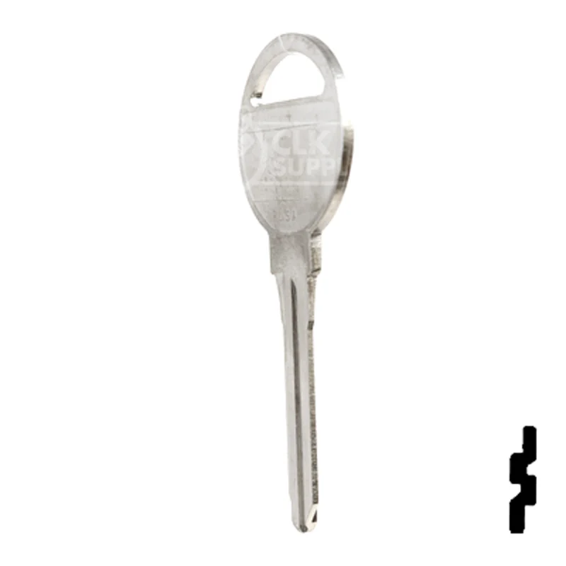 Uncut Key Blank | Mazda | X131, MZ13 - Image 9