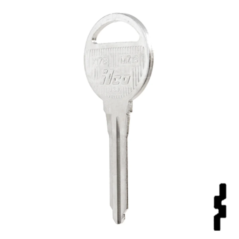 Uncut Key Blank | Mazda | X178, MZ16 - Image 22