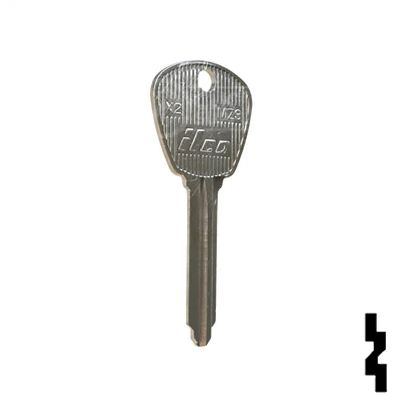 Uncut Key Blank | Mazda | X2, MZ3 - Image 4