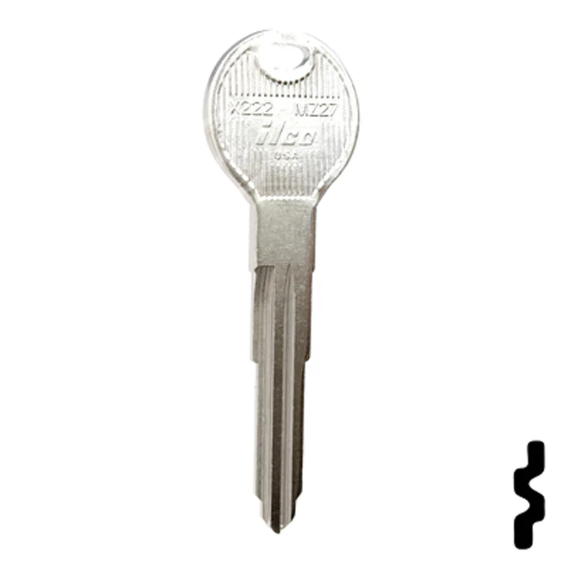 Uncut Key Blank | Mazda | X222, MZ27 - Image 3