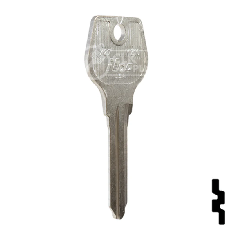 Uncut Key Blank | Mazda | X27-MZ10 - Image 4