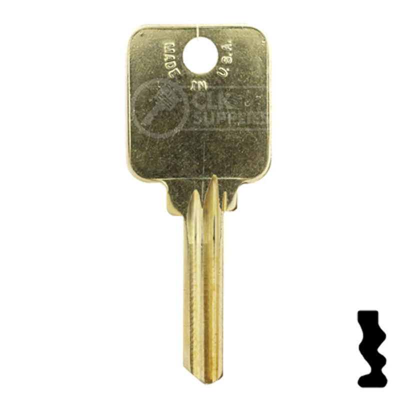 Uncut Key Blank | Medeco | 1518