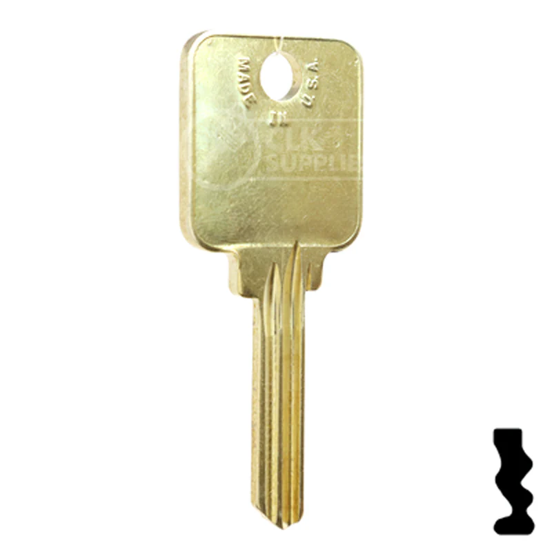 Uncut Key Blank | Medeco | 1518 - Image 3