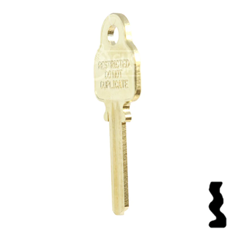 Uncut Key Blank | Medeco | 1543 - Image 21