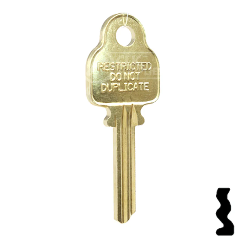 Uncut Key Blank | Medeco | 1543 - Image 3