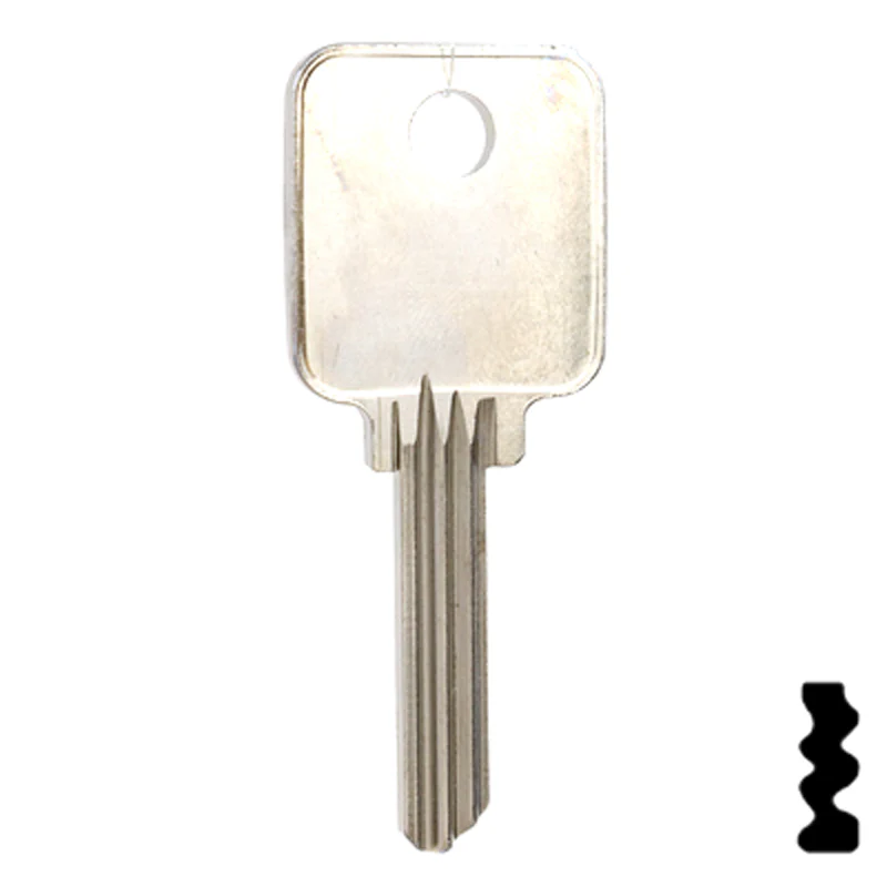 Uncut Key Blank | Medeco | 1644 - Image 2