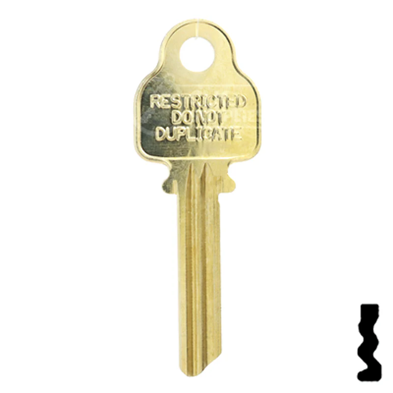 Uncut Key Blank | Medeco | A1517 - Image 2