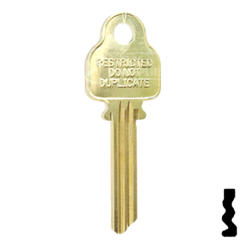 Uncut Key Blank | Medeco | A1517 - Image 3