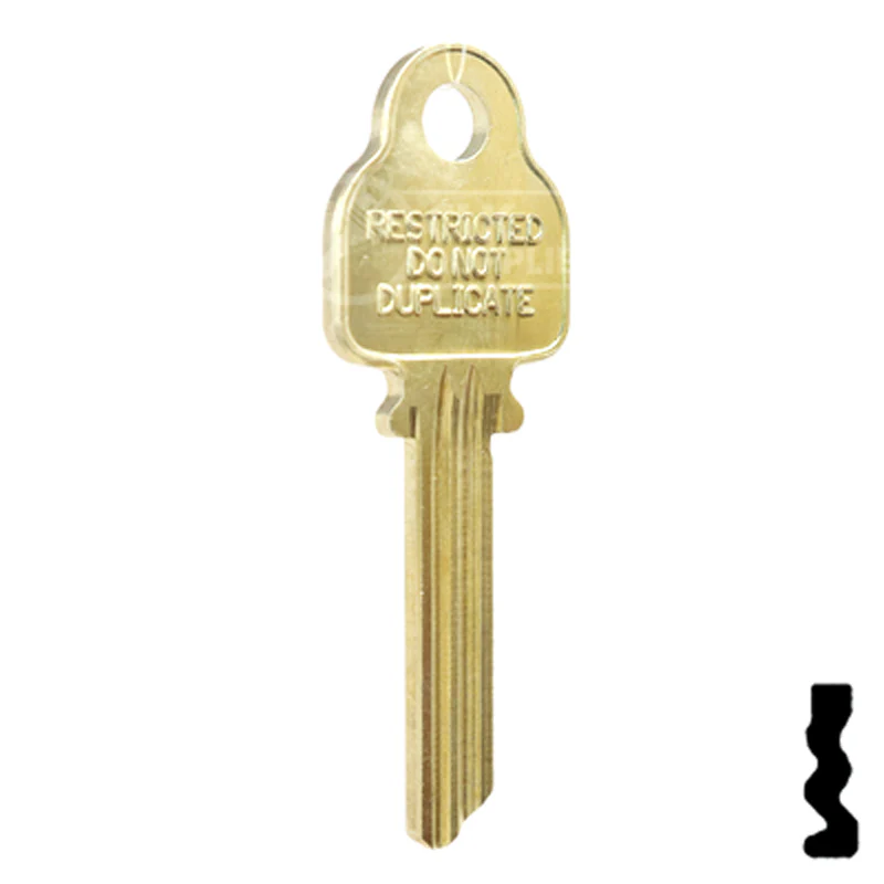 Uncut Key Blank | Medeco | A1517 - Image 4
