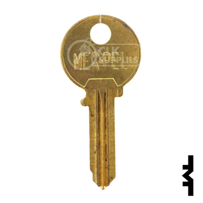 Uncut Key Blank | Mer-Pel | BD159 - Image 2