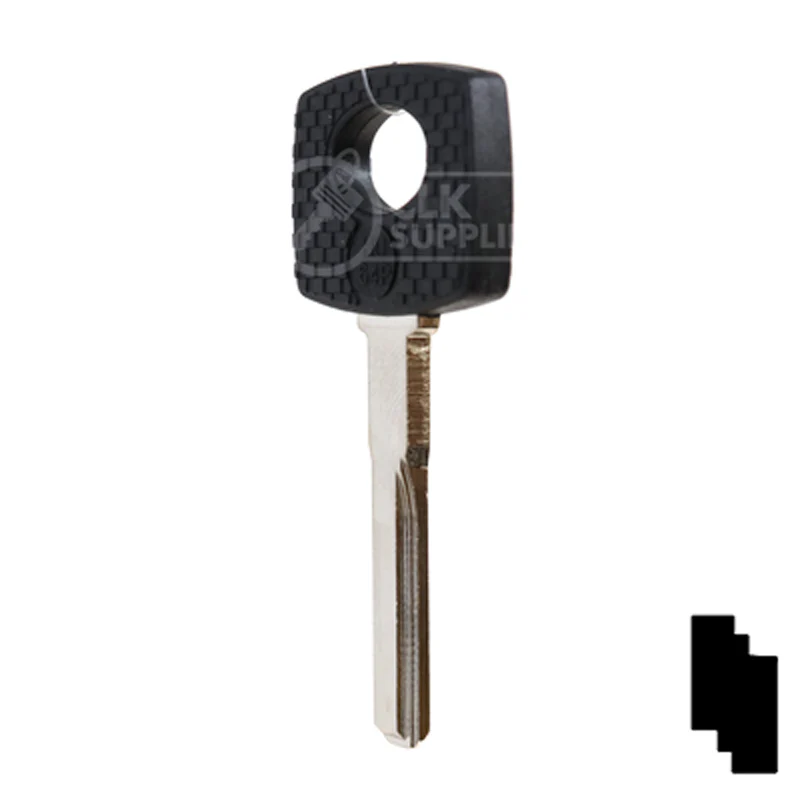Uncut Key Blank | Mercedes Benz | HU64-P - Image 9