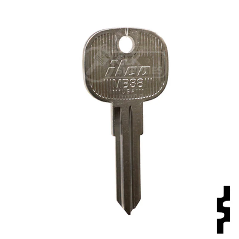Uncut Key Blank | Mercedes Benz | MB38 - Image 2