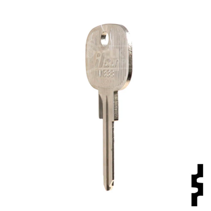 Uncut Key Blank | Mercedes Benz | MB38 - Image 21