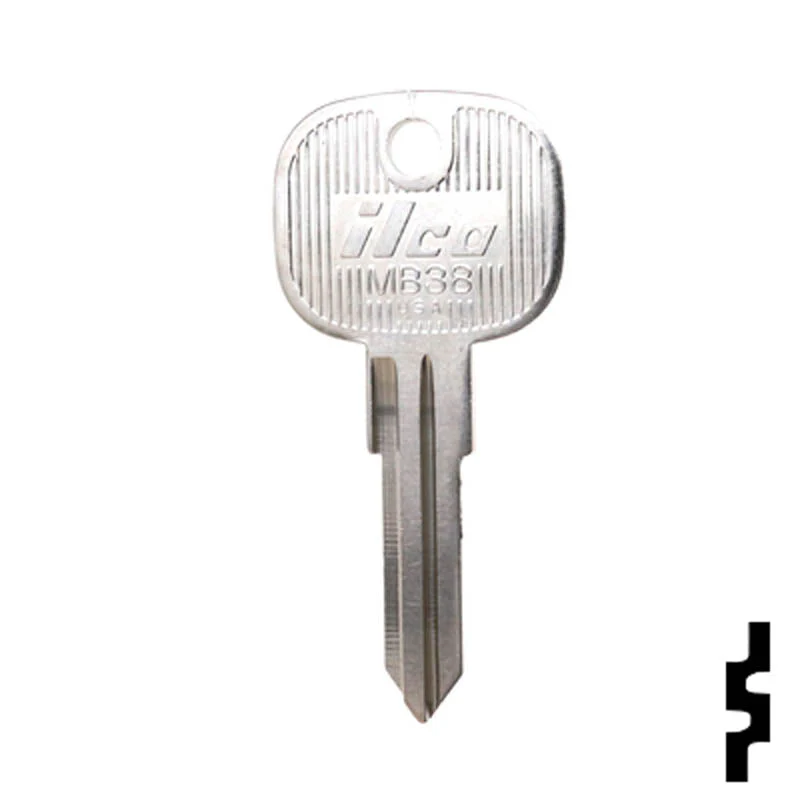Uncut Key Blank | Mercedes Benz | MB38 - Image 24