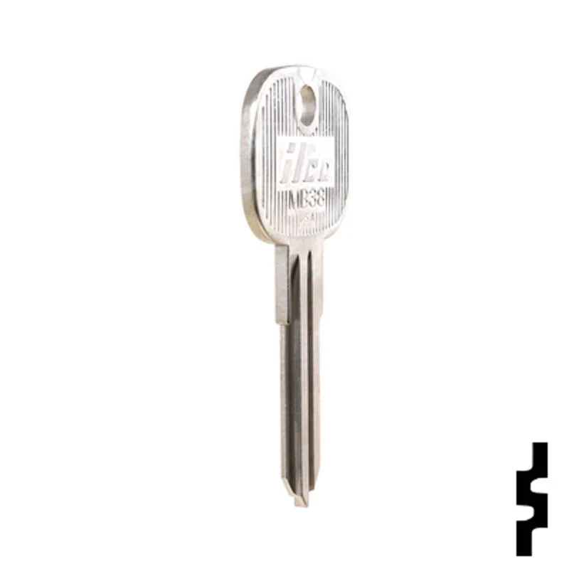 Uncut Key Blank | Mercedes Benz | MB38 - Image 5