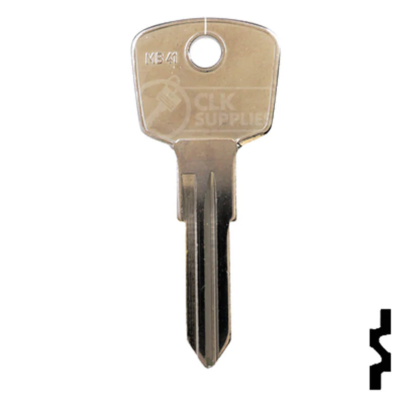 Uncut Key Blank | Mercedes Benz | MB41 - Image 13