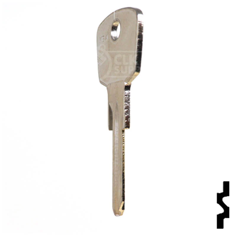 Uncut Key Blank | Mercedes Benz | MB41 - Image 9