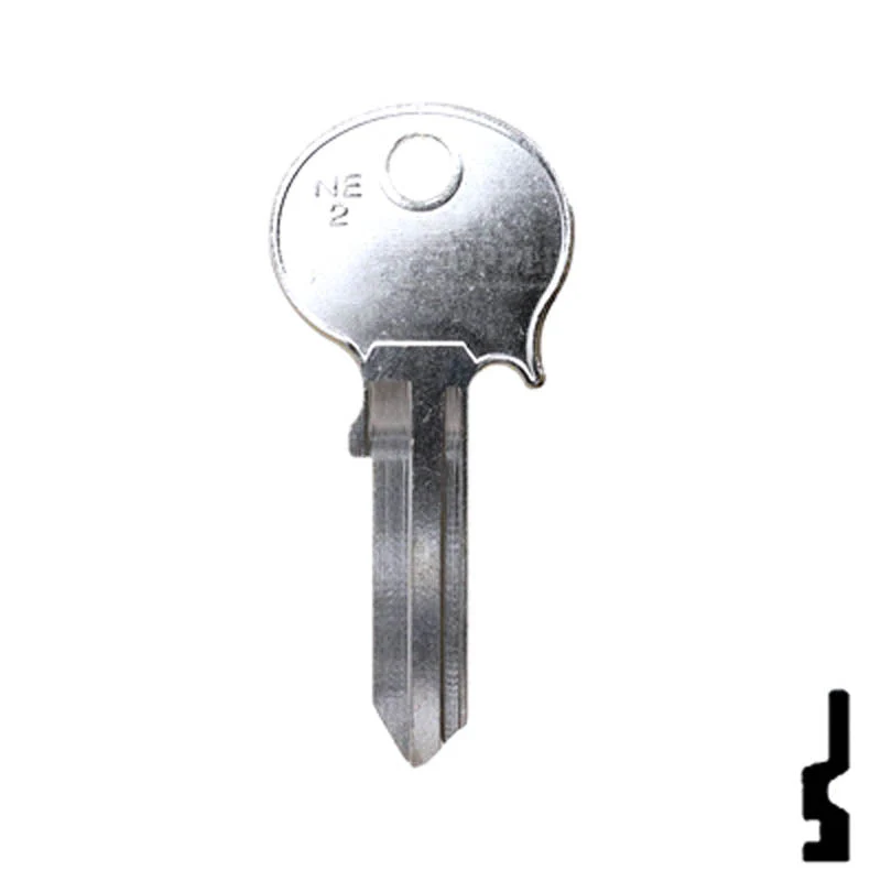 Uncut Key Blank | Mercedes Benz | NE2-SI - Image 13