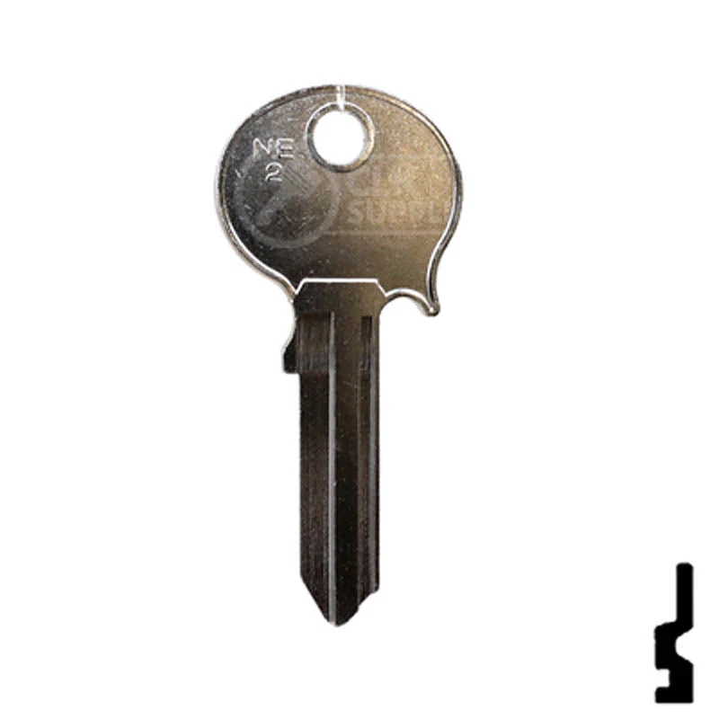 Uncut Key Blank | Mercedes Benz | NE2-SI - Image 14
