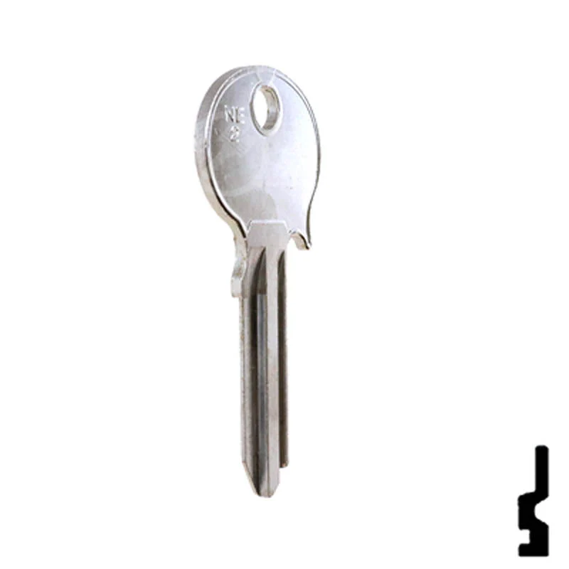 Uncut Key Blank | Mercedes Benz | NE2-SI - Image 17