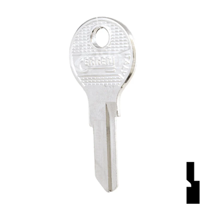 Uncut Key Blank | Mercury, Mariner | 1040U, BS-9 - Image 23