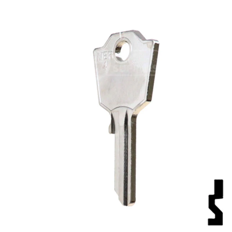 Uncut Key Blank | Meroni | MER4 - Image 10