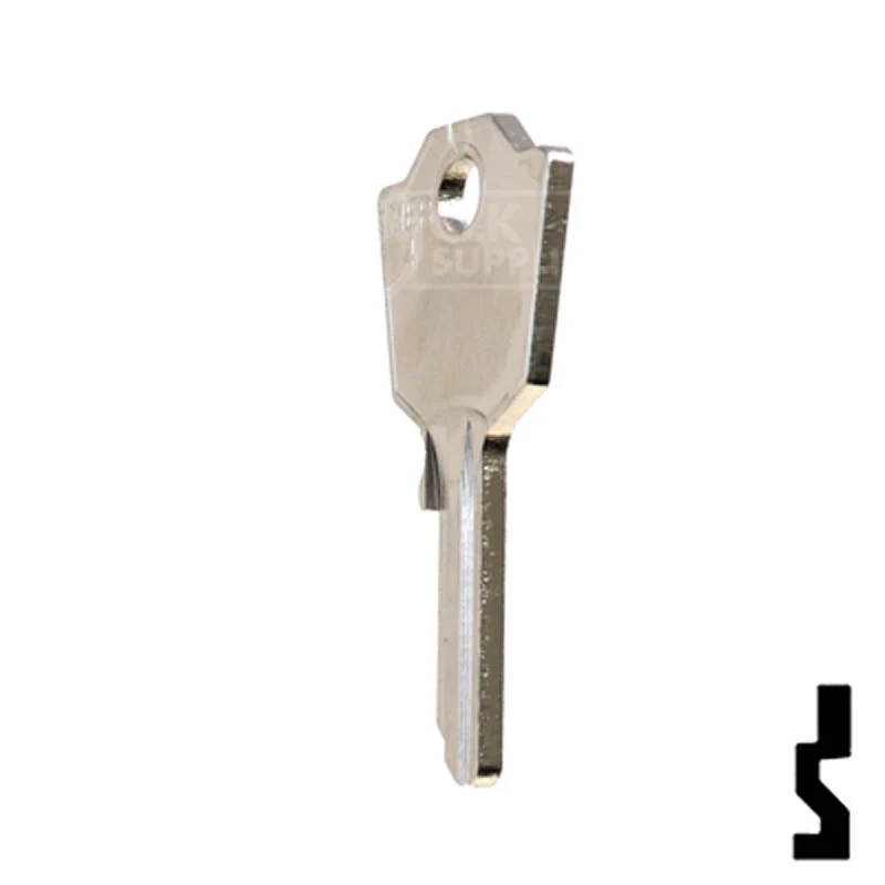 Uncut Key Blank | Meroni | MER4 - Image 9
