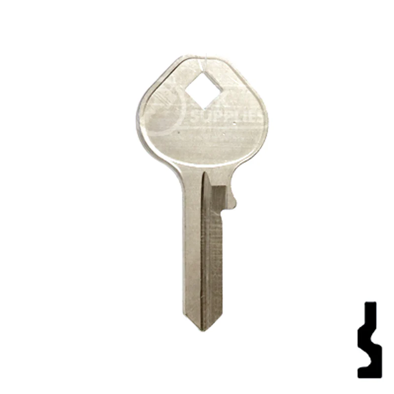Uncut Key Blank | Mintcraft Padlock | 1643 - Image 15