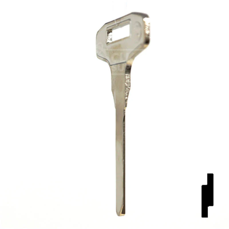 Uncut Key Blank | Mitsubishi  | FU2 - Image 8