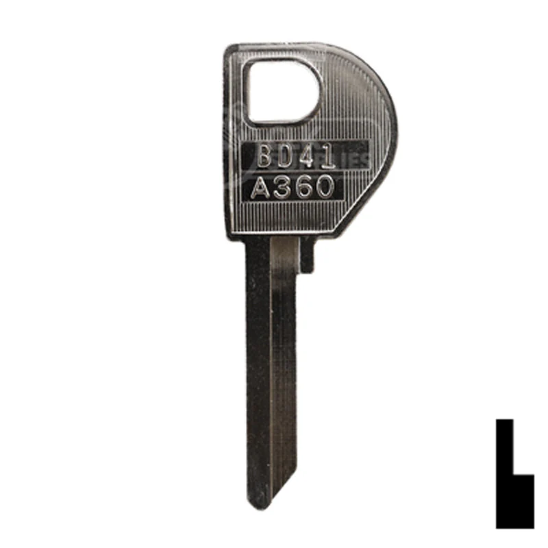 Uncut Key Blank | Miwa | BD41 - Image 2