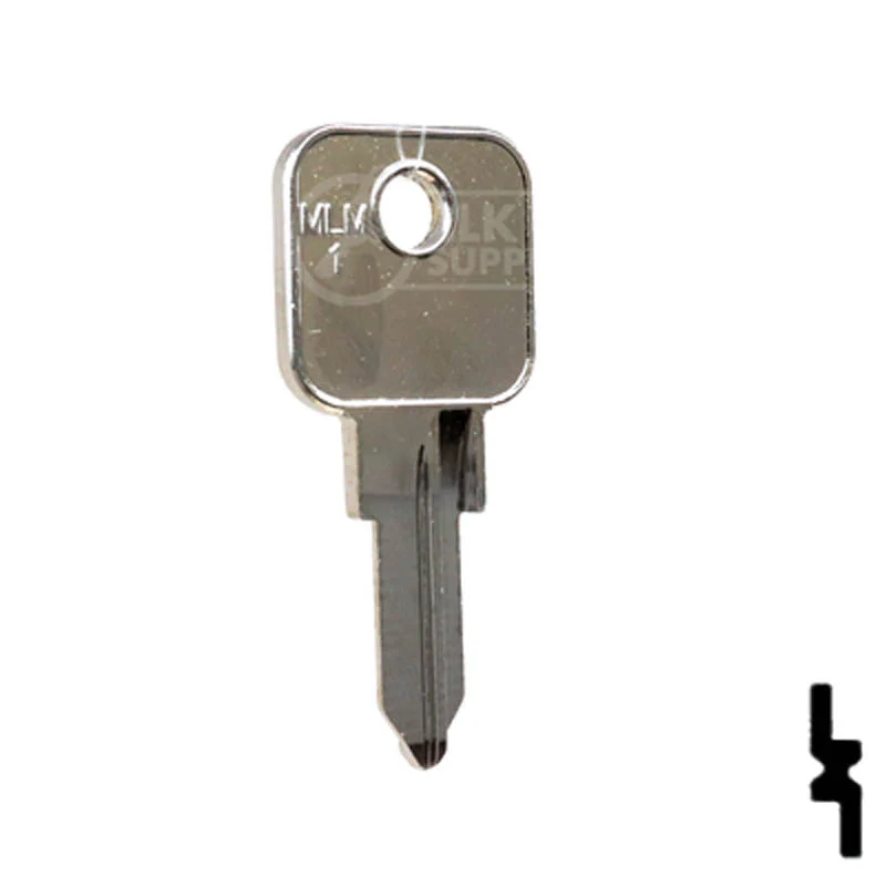 Uncut Key Blank | Miwa | MLM1 - Image 16