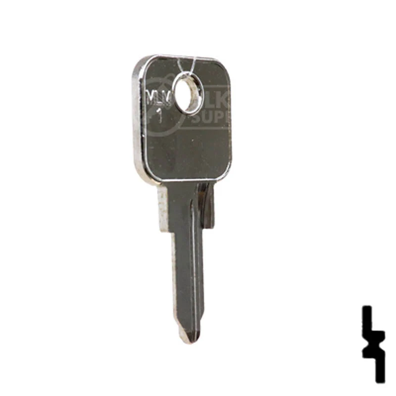 Uncut Key Blank | Miwa | MLM1 - Image 17