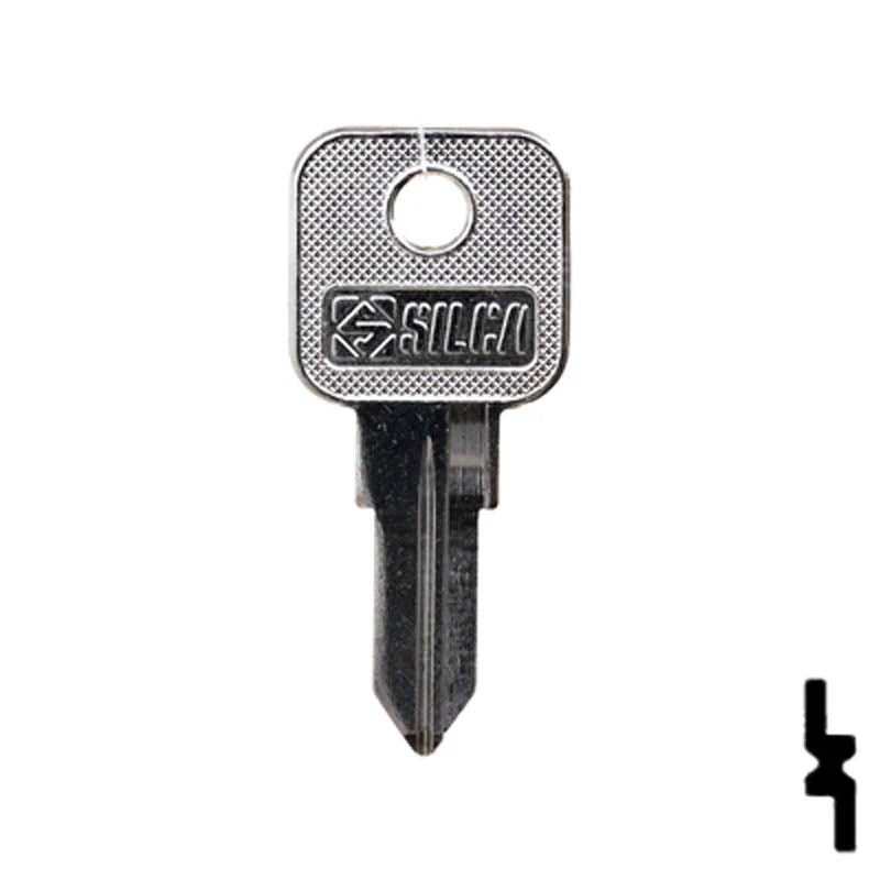 Uncut Key Blank | Miwa | MLM1 - Image 2